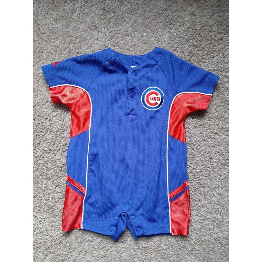 Majestic Chicago Cubs 6-9m Romper